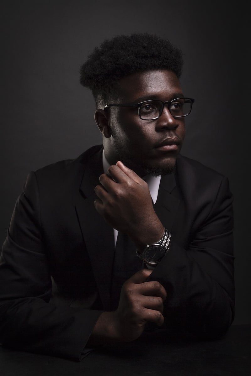 Groom in modern suit